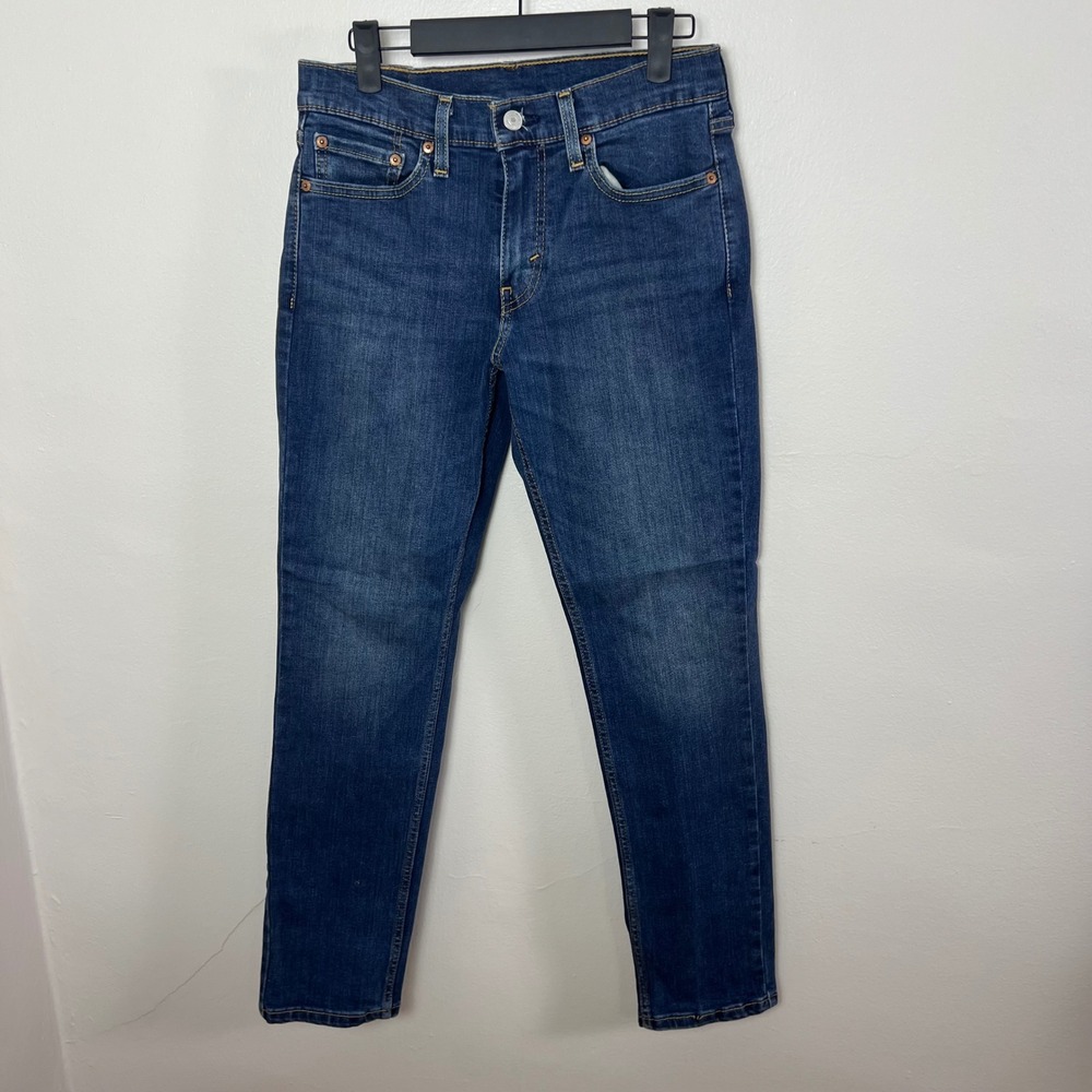 Levi's 511 Slim Fit Jeans Dark Wash Denim Waterless Technology W29 L30